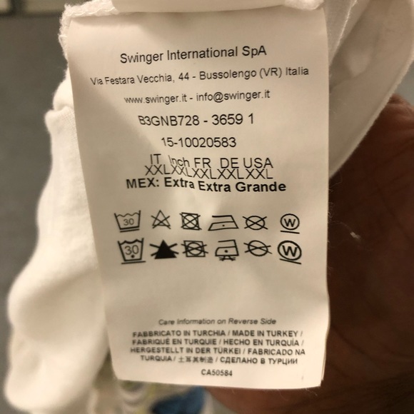 Versace tee shirt short sleeve graphic tee shirt white - Picture 9 of 10